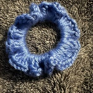 Set of three solid pastel scrunchies